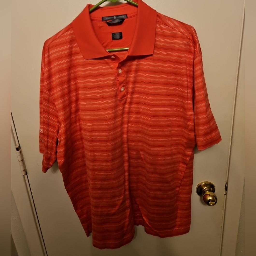 Nike Shirt Mens Xl Tiger Woods Collection Golf Polo